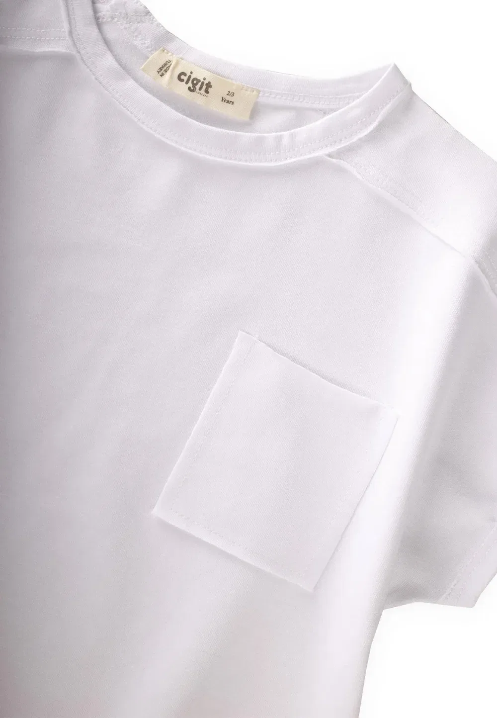 Комплект из джинсовой юбки и юбки А-силуэта Cigit, White — фото 3