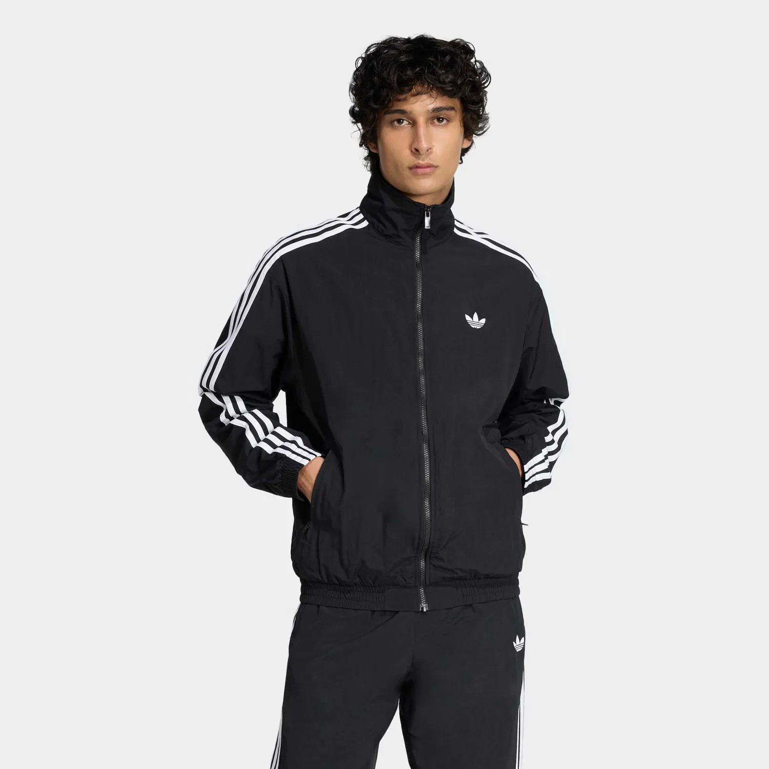 Мужская тренировочная куртка Firebird Woven Track Adidas Originals, Black
