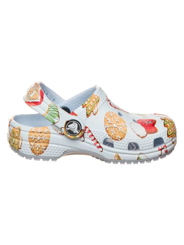 Сабо Classic Cookies Crocs, голубой — фото 2