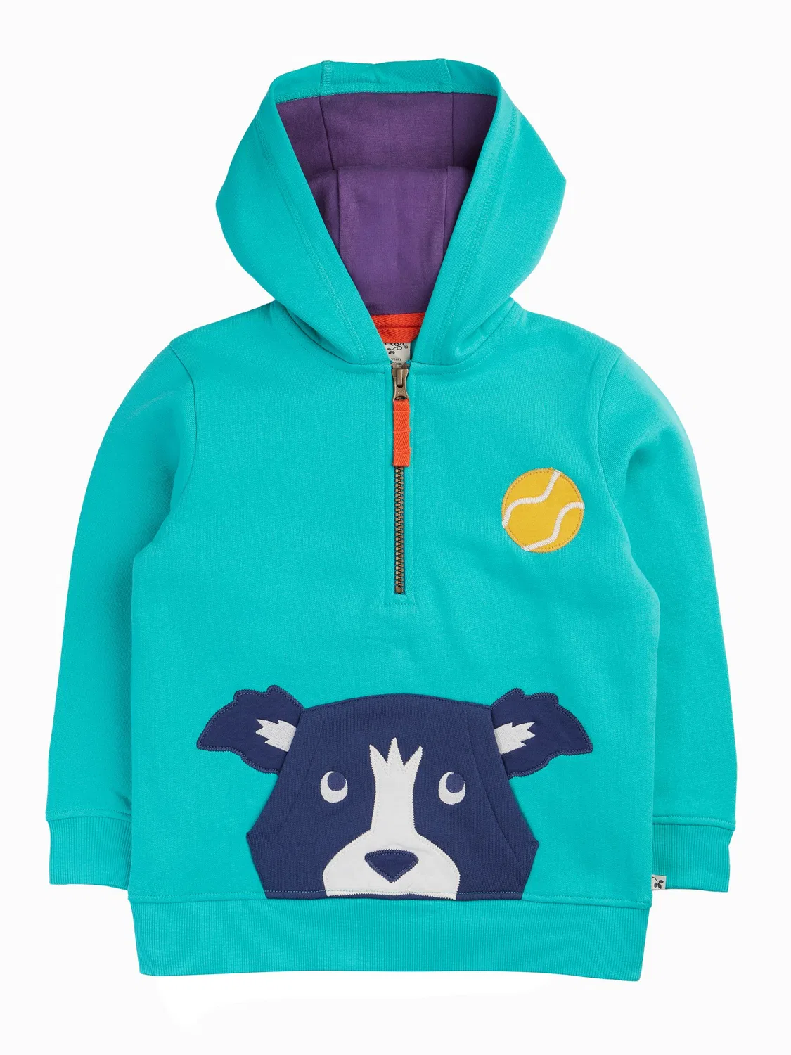 Худи на молнии Hadley Frugi, синий