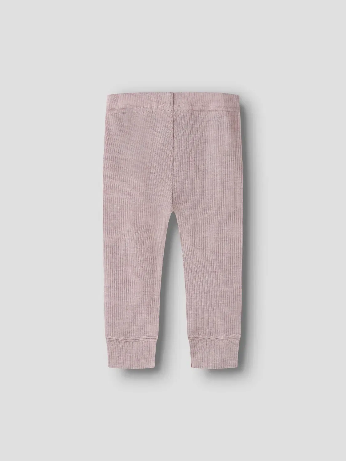 Леггинсы шерстяные NBNWAX WOOL RIB LEGGING Name It, фиолетовый — фото 4