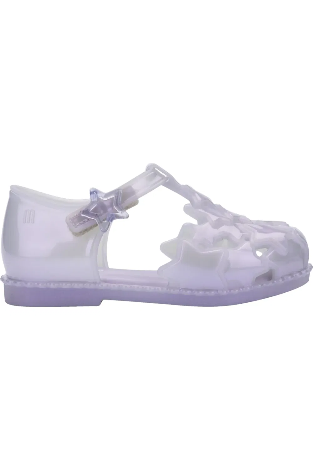 Сандалии для малышей на липучке Starry Mini Melissa, Pearly Lilac