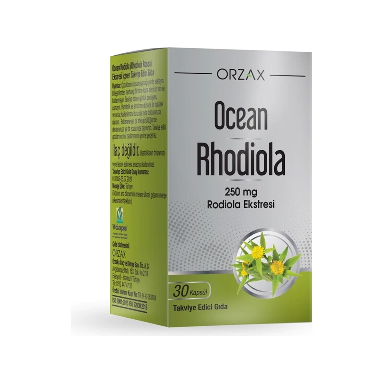 

Родиола Ocean 250 мг, 30 капсул