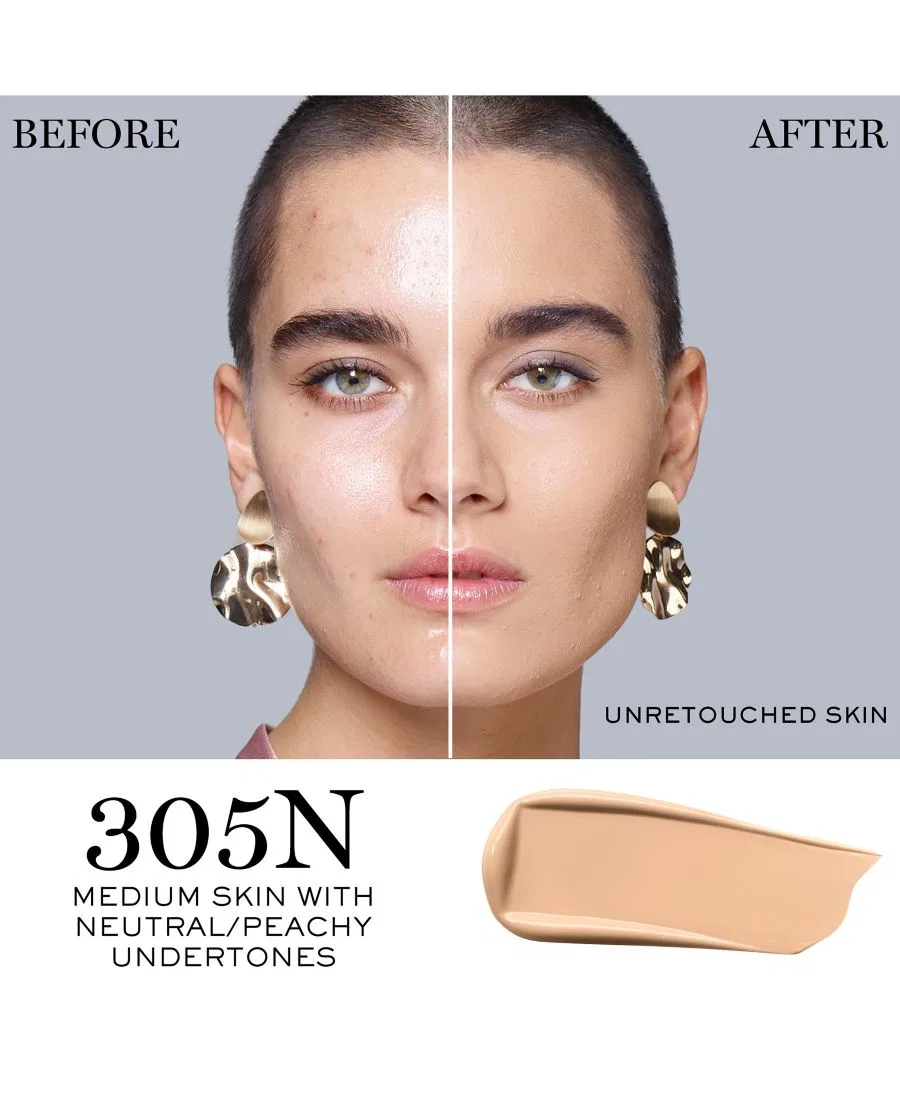 Коллекция тональных средств Teint Idole Ultra Lancome, 305n - medium skin with neutral/peachy undertones — фото 2