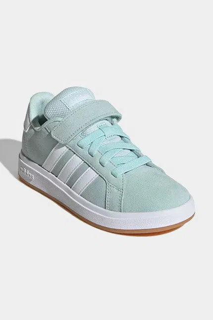 Кроссовки детские GRAND COURT 00s Adidas, бирюзовый — фото 2