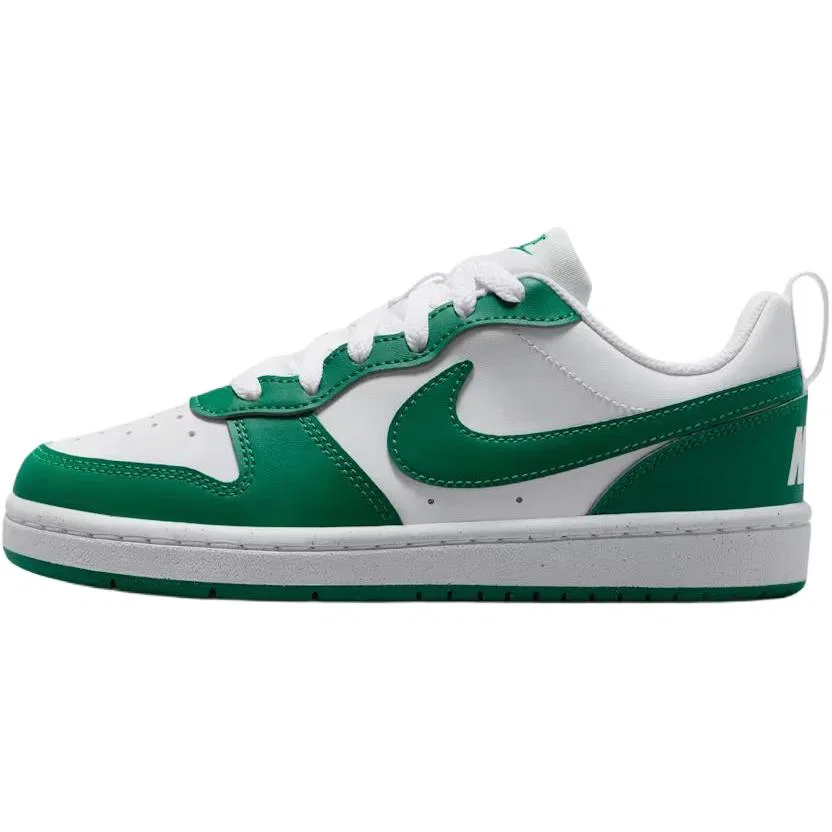 Кроссовки для скейтбординга Court Borough Kids Unisex Nike, White Green