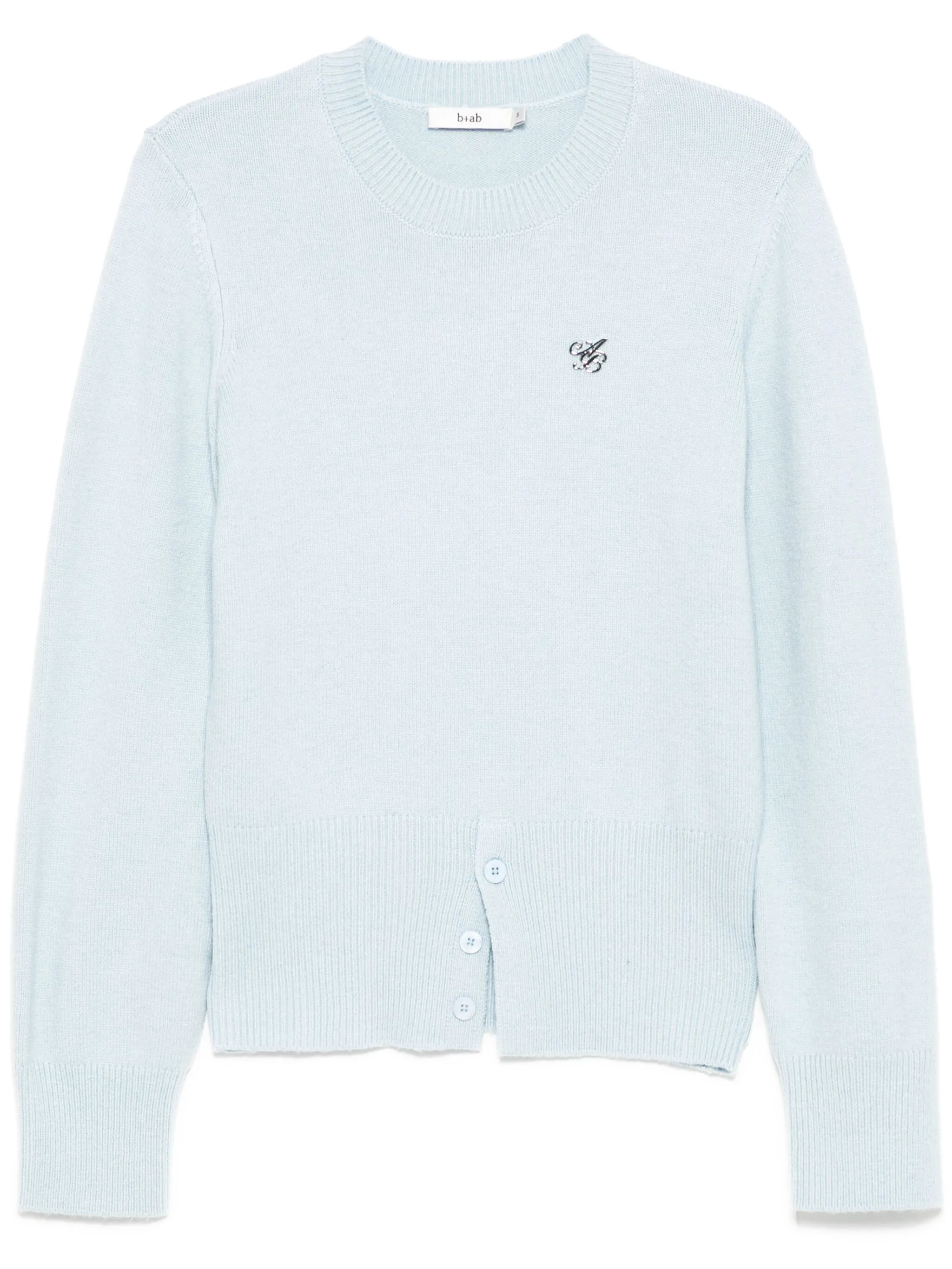 

Джемпер с пуговицами на подоле B+Ab, синий