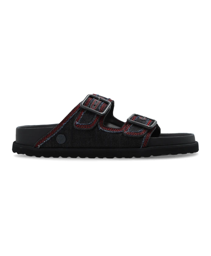 

Тапочки Arizona с эффектом потертости Birkenstock, синий