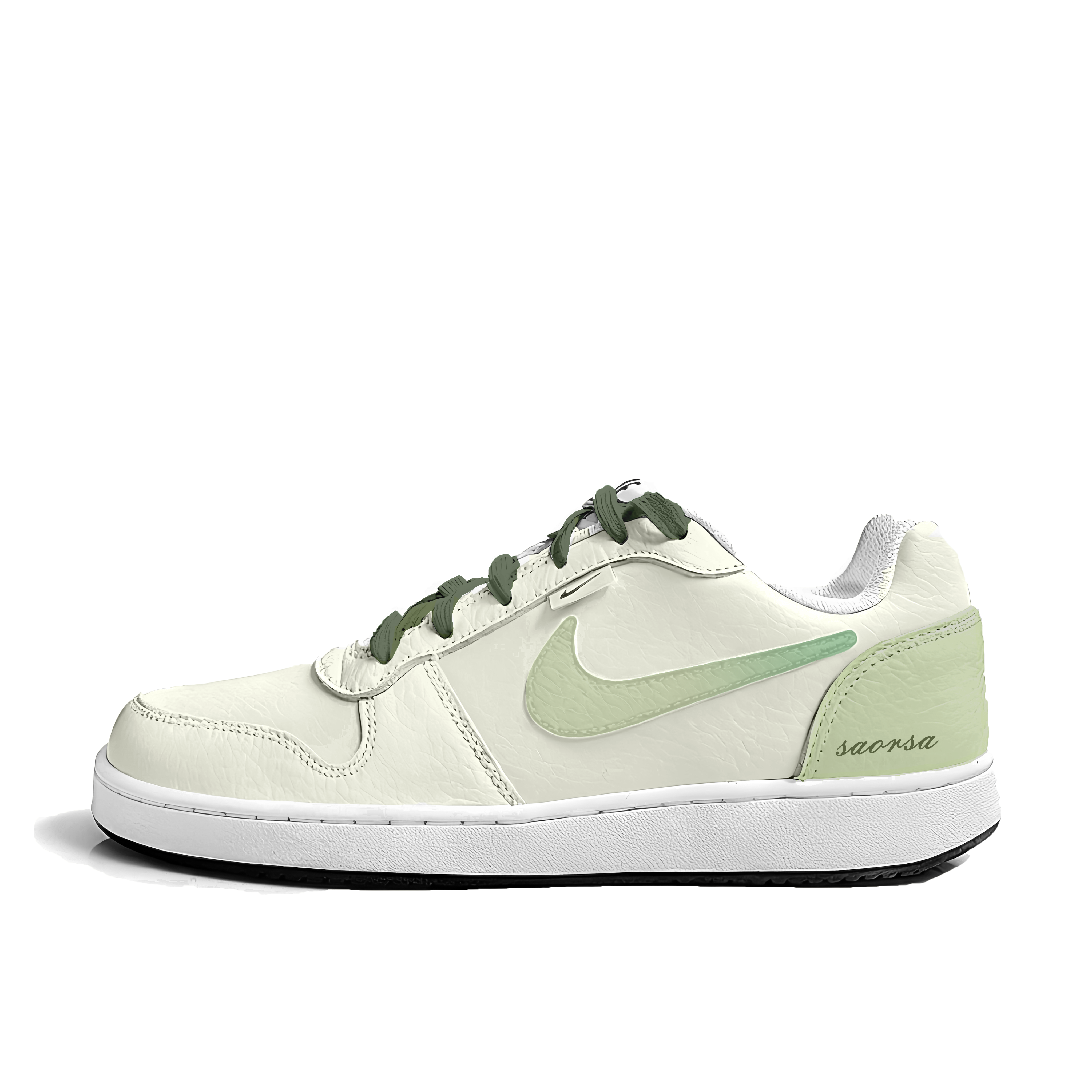 

EBERNON Lawn Cushioning Low top Skateboard Shoes Unisex Nike, зеленый