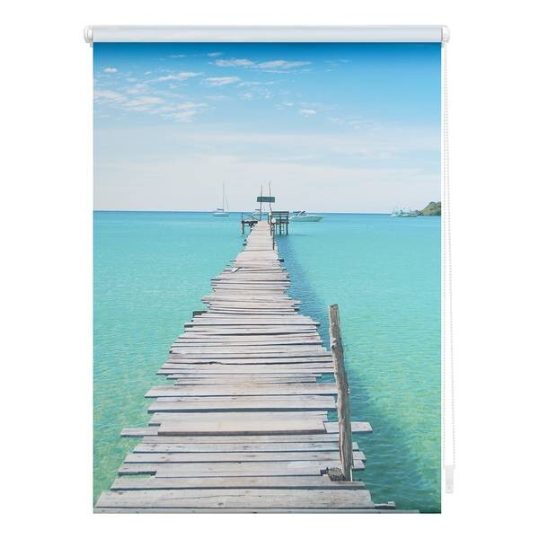 

Рулонные шторы Lichtblick El Mar, 45x150x6 см, синий