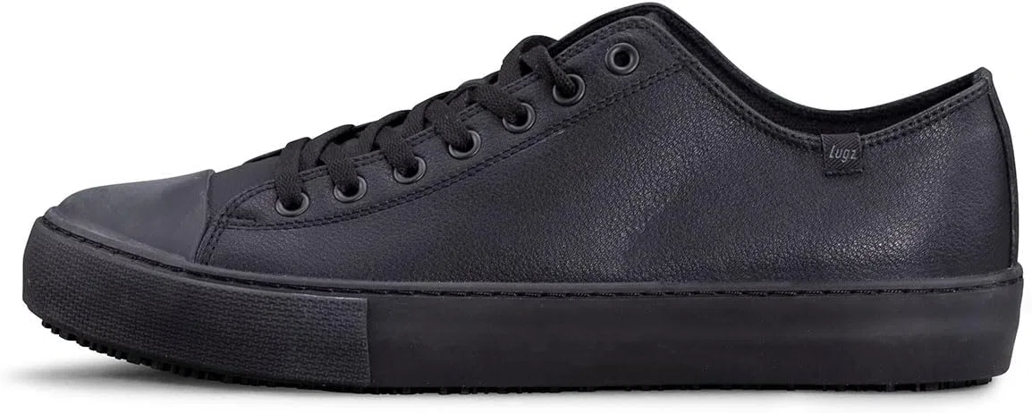 Мужские нескользящие рабочие ботинки Lugz Stagger Lo для работников пищевой промышленности, Black