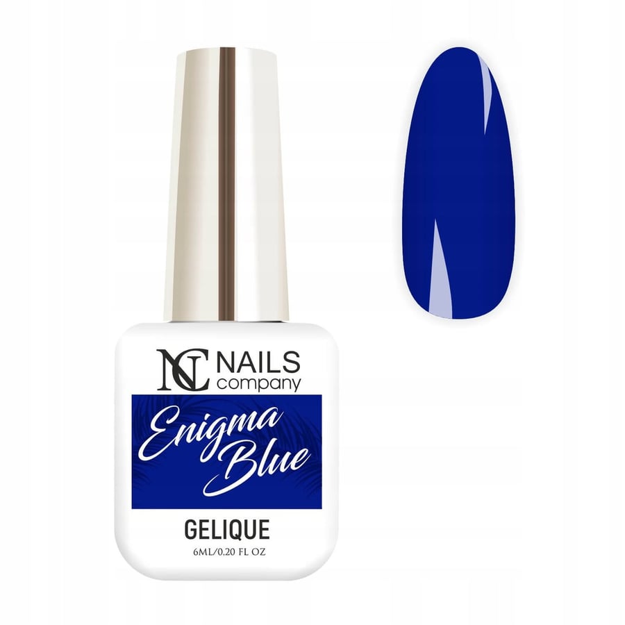 

NC Nails Enigma Blue Hybrid Varnish