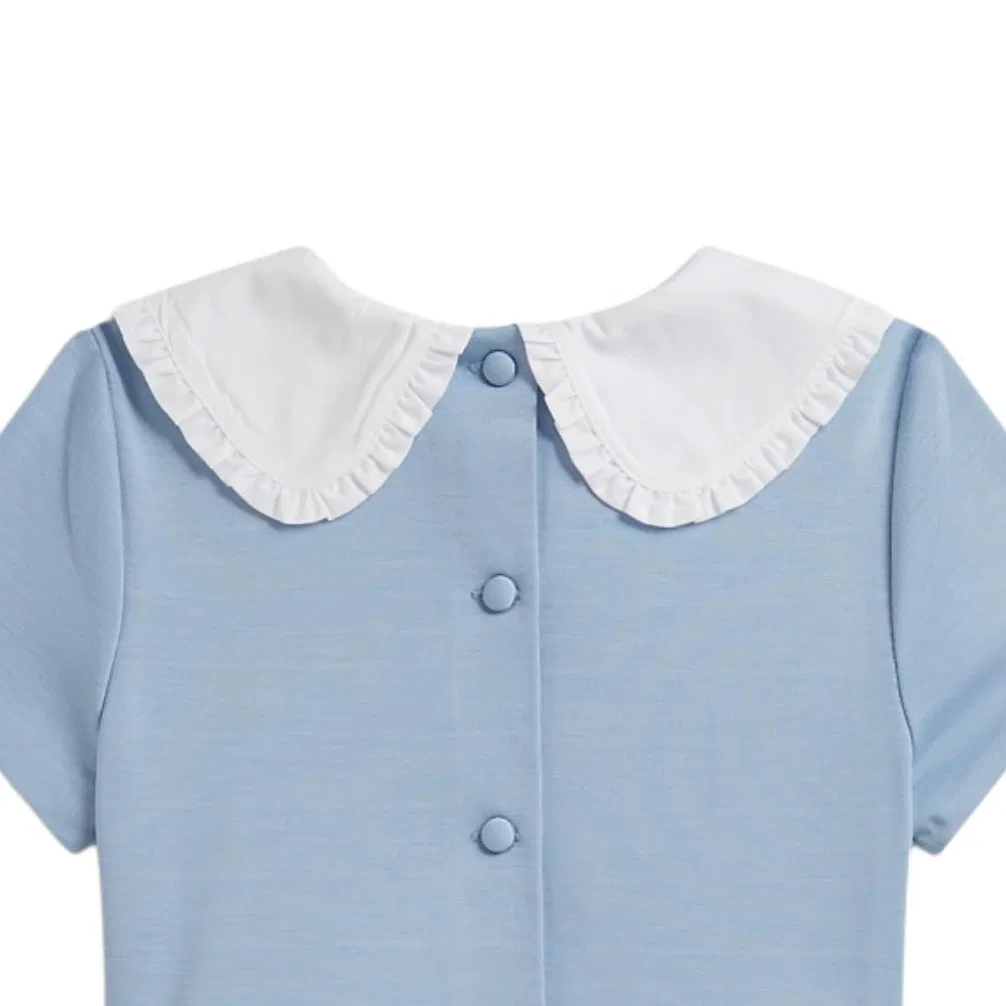 Платье Slim Fit Kids' Polo Ralph Lauren, Blue — фото 4