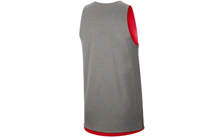 Футболка баскетбольная мужская Nike University Red/Toned Dark Gray/Black — фото 3