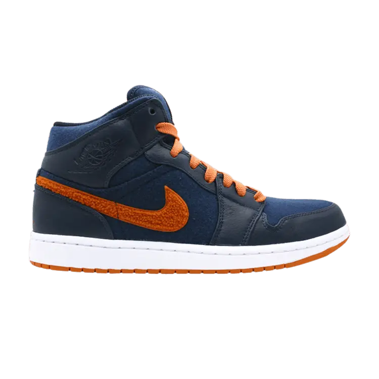 

Кроссовки Air Jordan Air Jordan 1 Retro Phat Premier 'Midnight Navy', синий