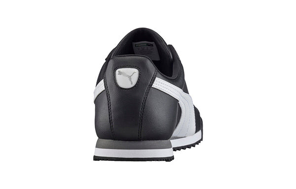 Кроссовки roma basic 'black white silver' Puma, черный — фото 4