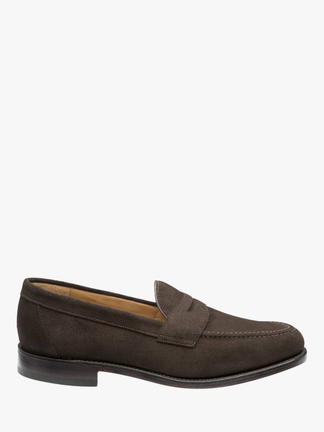 

Имперские замшевые мокасины Loake, коричневый