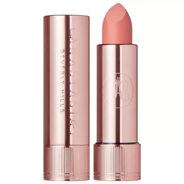 

Стойкая матовая и атласно-бархатная помада Anastasia Beverly Hills, цвет hush pink
