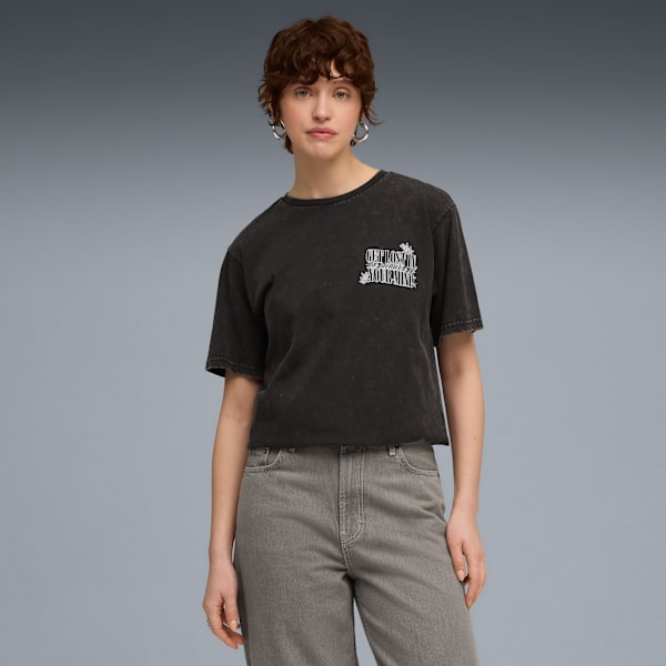 

Женская футболка House Of Graphics Puma, черный