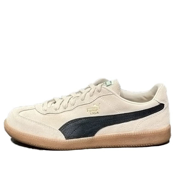 

Кроссовки liga suede leather fs 'beige' Puma, бежевый