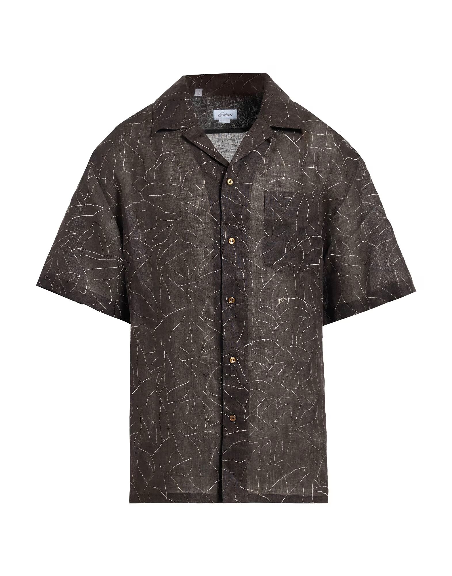 

Рубашка Brioni, темно-коричневый