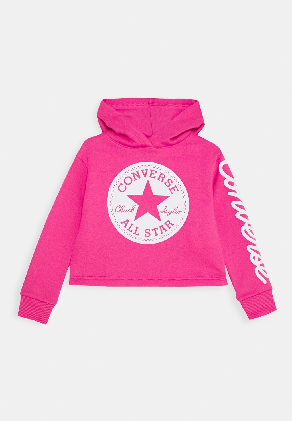 

Толстовка Chuck Patch Cropped Hoodie Converse, розовый