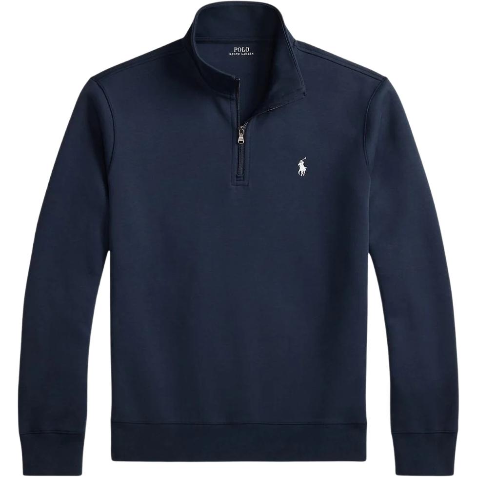 

Толстовка с вышитым логотипом и половинной молнией Polo Ralph Lauren, marine синий