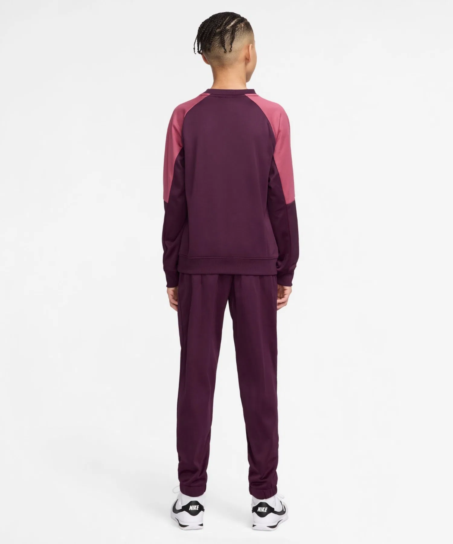 Детский спортивный костюм Nike Sportswear Dri-FIT (верх и низ) HQ9317-610, цвет бордо — фото 2