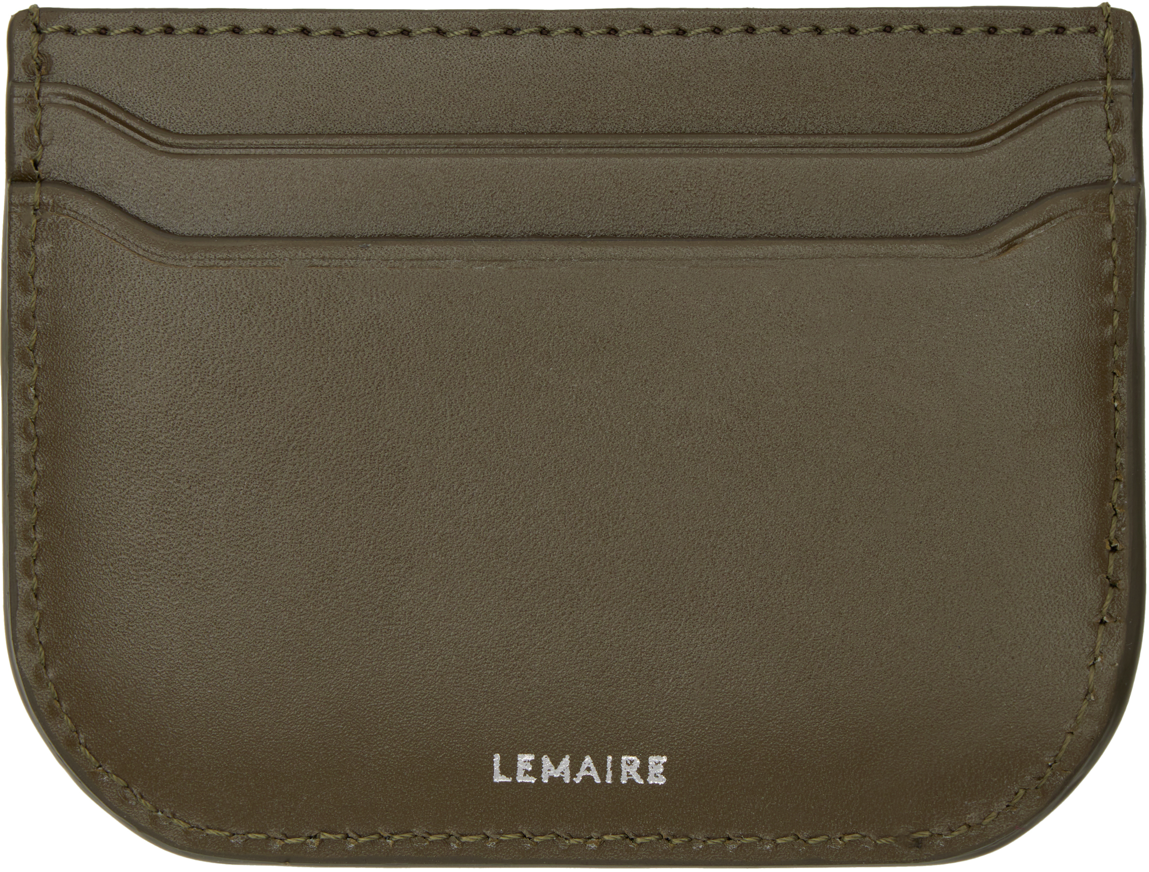 

Держатель для карт цвета хаки Calepin LEMAIRE