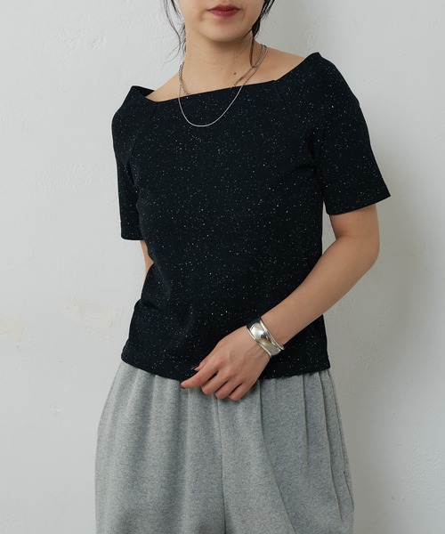 

COLONY 2139 Топ с открытыми плечами из махровой ткани, COLONY, бежевый