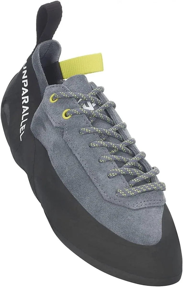 Мужские альпинистские ботинки UNPARALLEL Engage на шнуровке, черный/синий/желтый/серый — фото 4