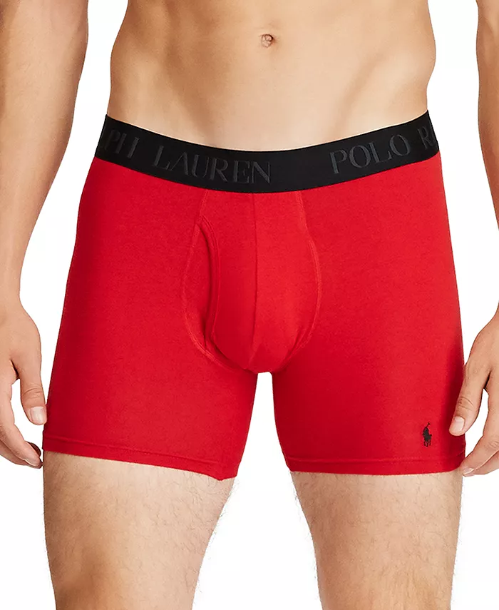 Мужские трусы-боксеры 3D Flex Modal, 3 штуки Polo Ralph Lauren, мультиколор — фото 3