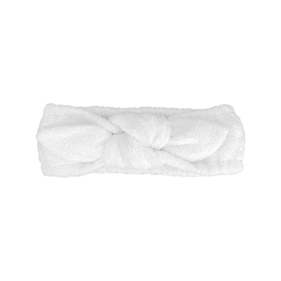 Повязка на голову Premium Pin-up Care (для макияжа и ухода) Белый Cotton&Sweets — фото 2