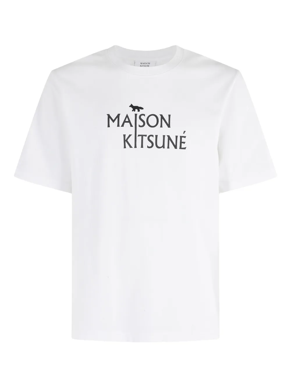 

Футболка с логотипом Maison Kitsuné, белый