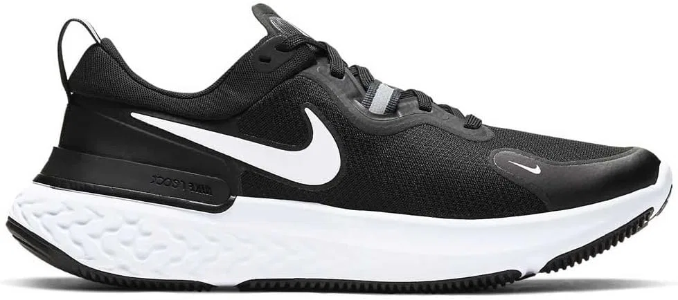 Мужские беговые кроссовки Nike React Miler, черно-белые, ярко-желтые, темно-зеленые, размер 42 EU — фото 3