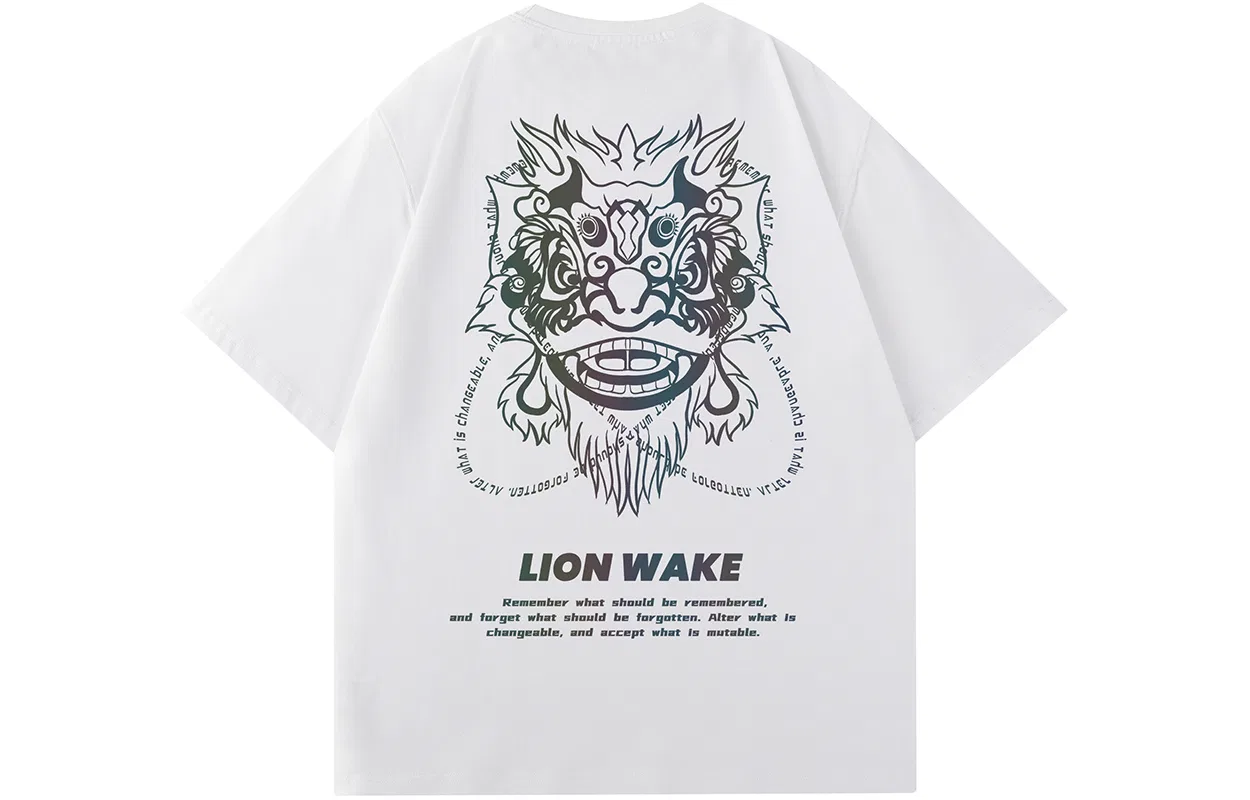 Детская футболка с круглым вырезом White Lion SANSYAS