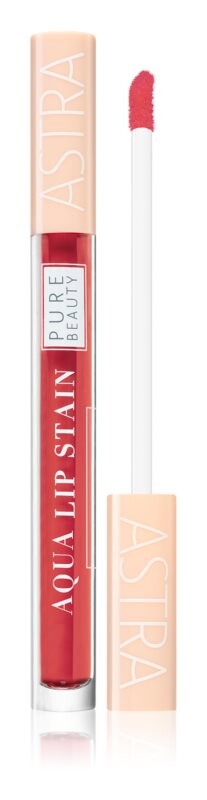 

Блеск для губ Astra Make-up Pure Beauty Aqua Lip Stain, оттенок 01 Sorbet 3 мл