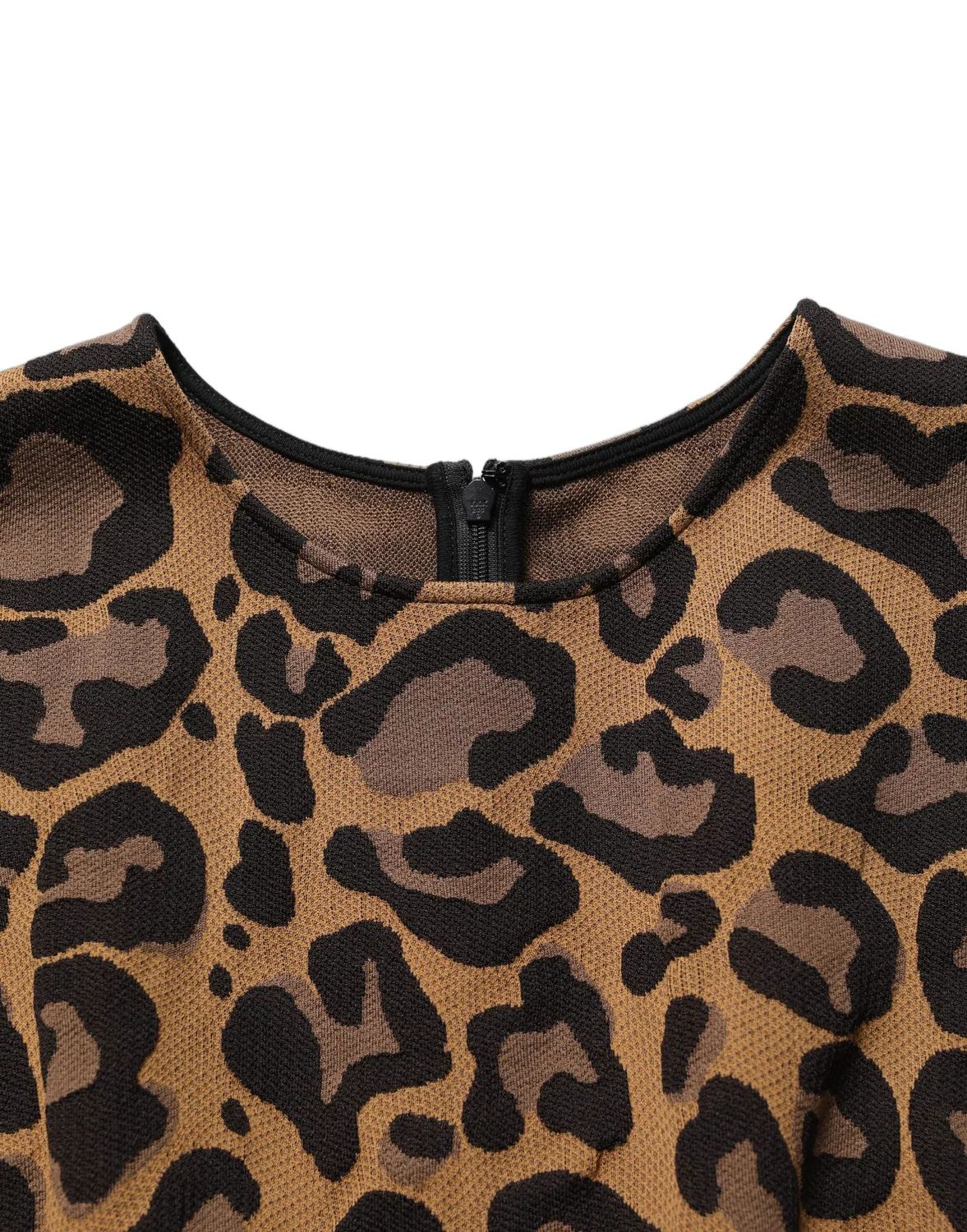 Женское платье с леопардовым принтом Dolce & Gabbana, Brown