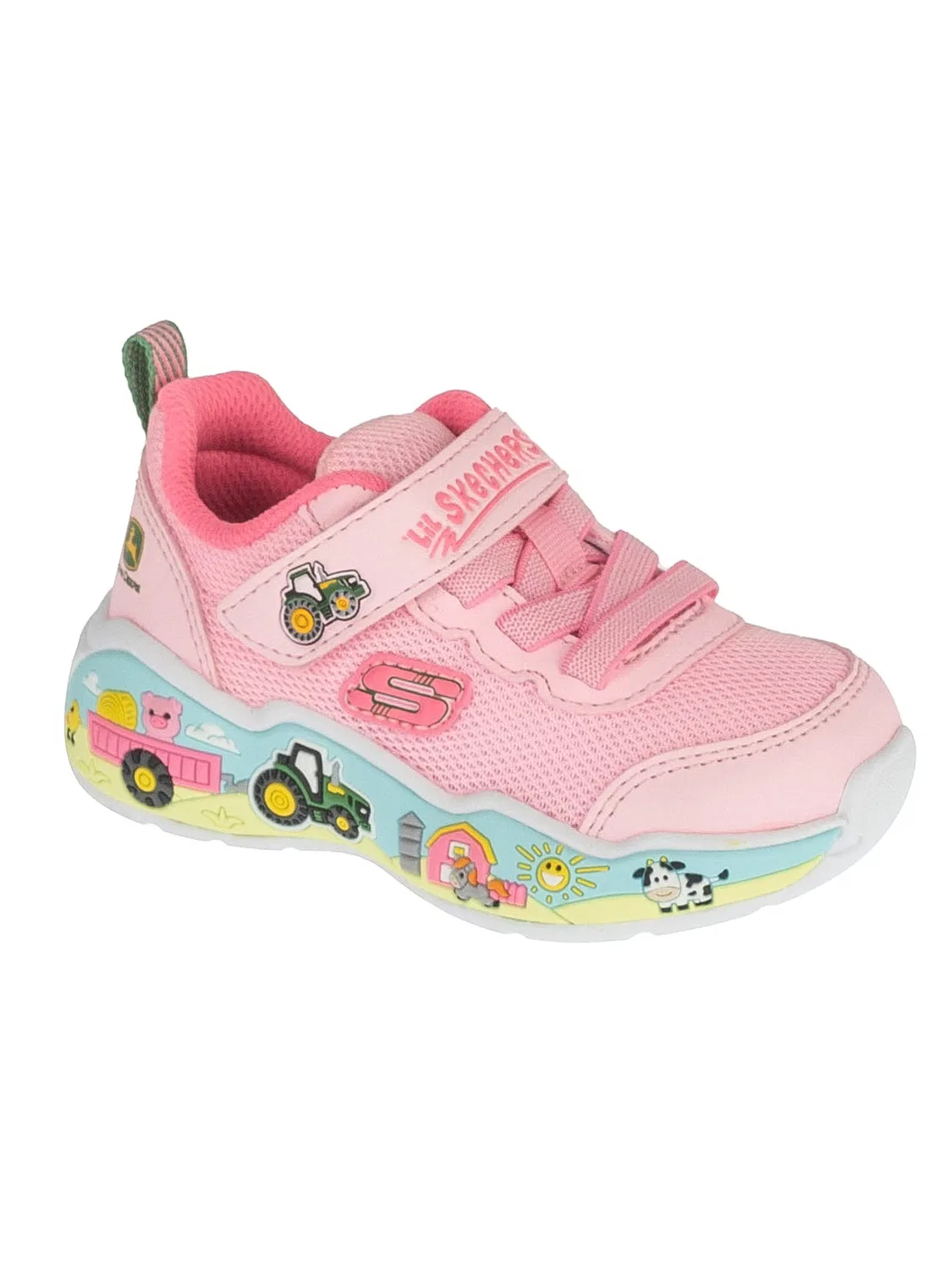Кроссовки Skechers розового цвета