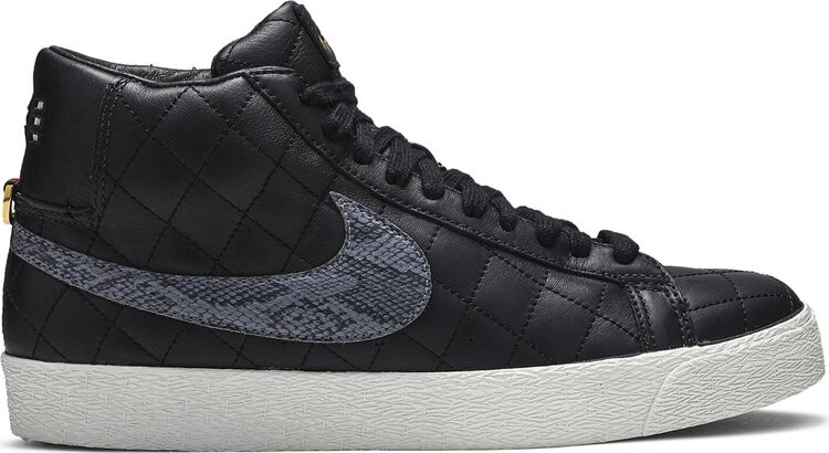 

Лимитированные кроссовки Nike Supreme x Blazer SB 'Black', черный