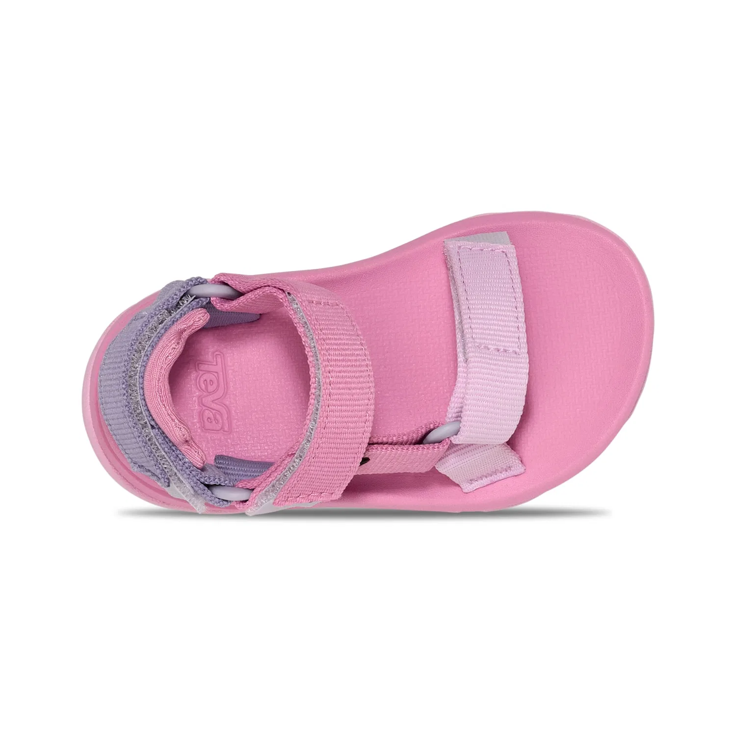 Детские сандалии с открытым носком Teva, Bright Pink Multi — фото 3