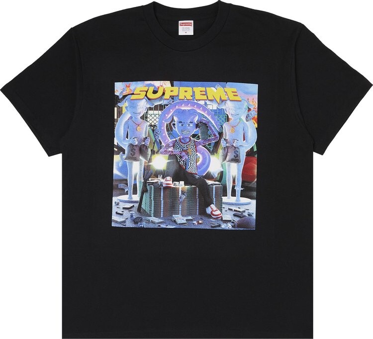 

Футболка Supreme Richest Tee 'Black', черный