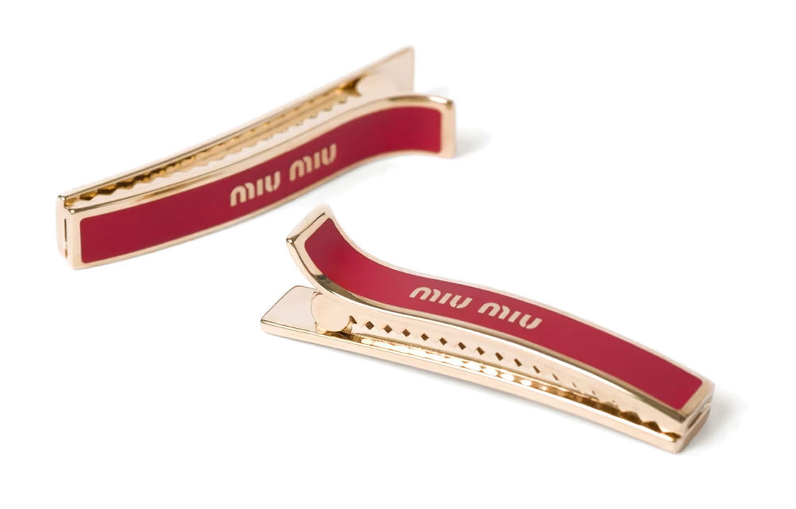 Женские заколки для волос MIU MIU, красный — фото 2