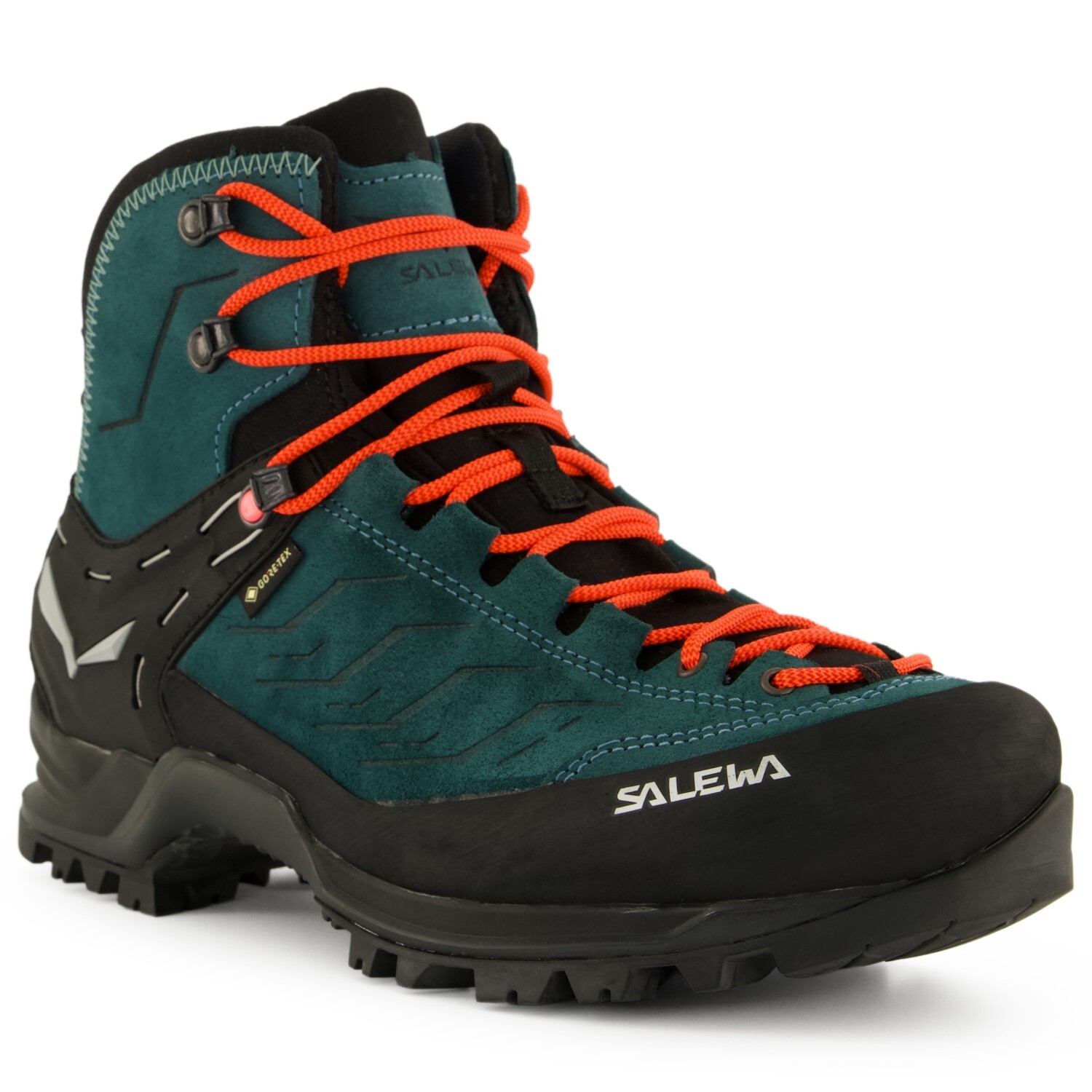 Ботинки для прогулки Salewa Women's MTN Trainer Mid GTX, цвет Magnet/Viridian Green — фото 2