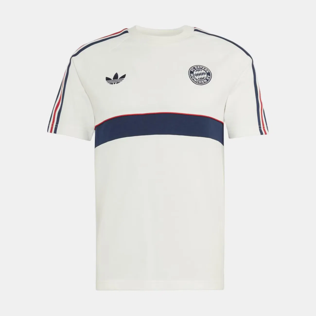 Мужская футболка, Originals Bayern Munich 2026-2027, adidas, белый — фото 2