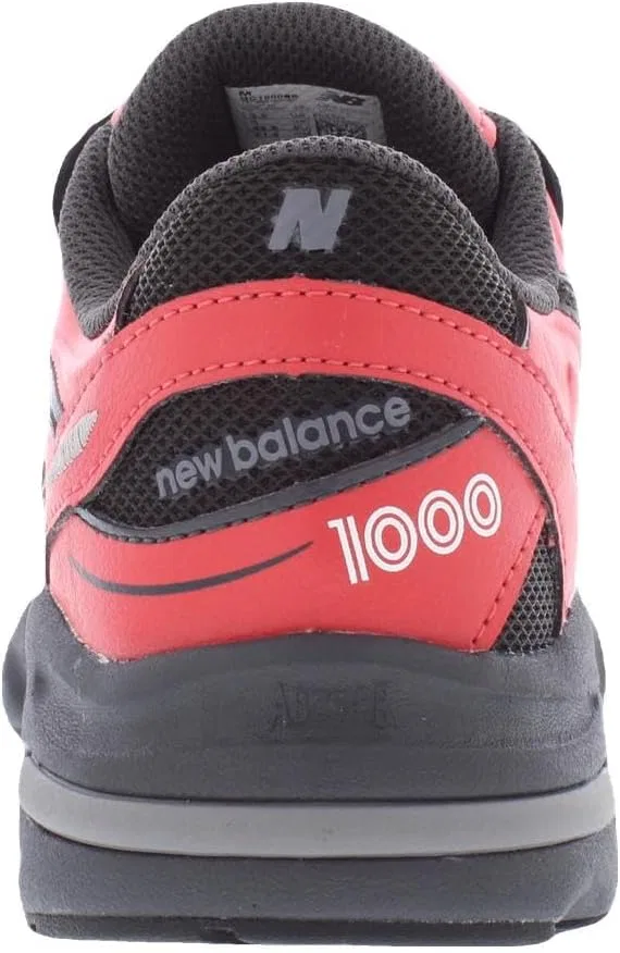 Детские кроссовки для девочек New Balance 1000 GS, Red/Black-Red — фото 3
