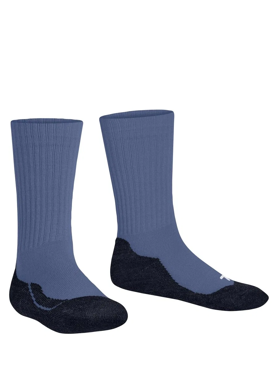 Носки FALKE 'Active Warm' дымчато-голубого цвета — фото 2