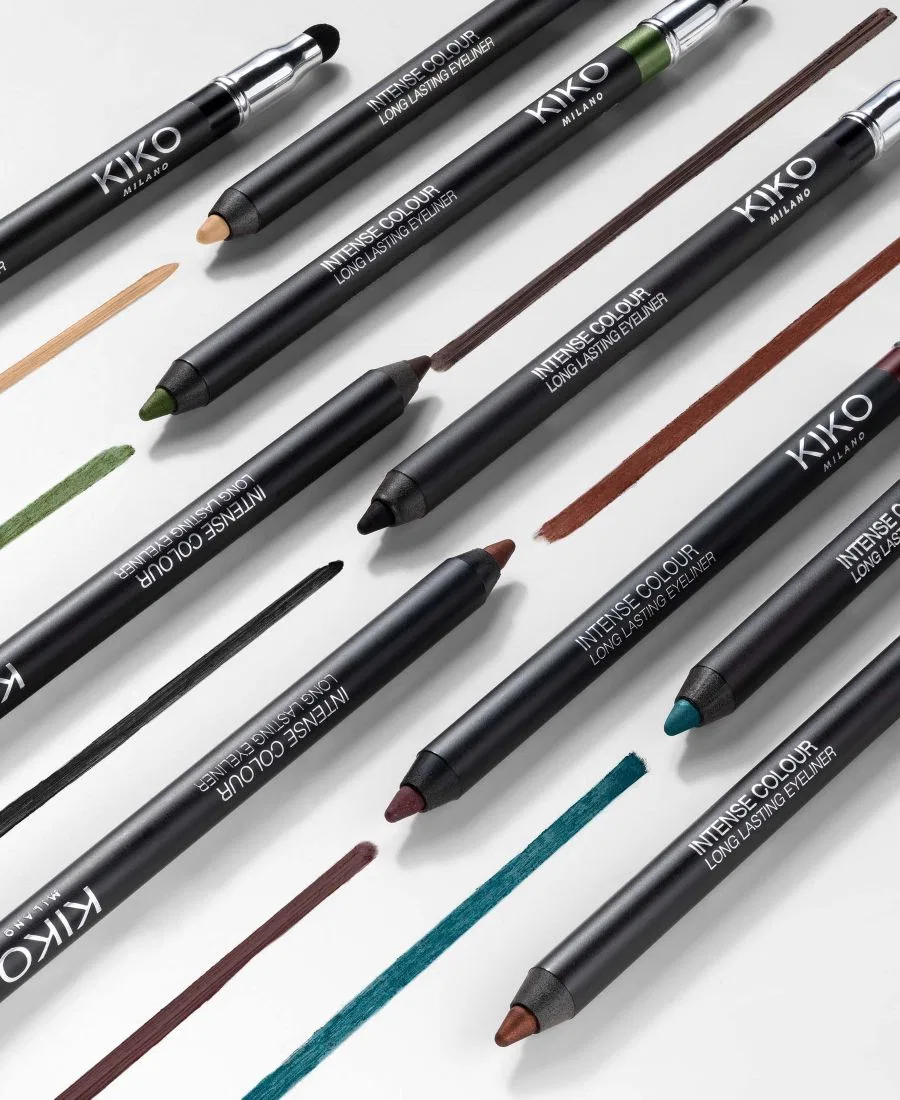 Женский карандаш для глаз с насыщенным цветом и стойкостью KIKO Milano, 08 Metallic Emerald — фото 4