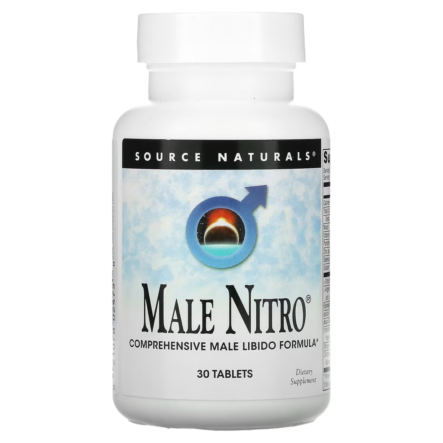 

Source Naturals Male Nitro, 30 таблеток