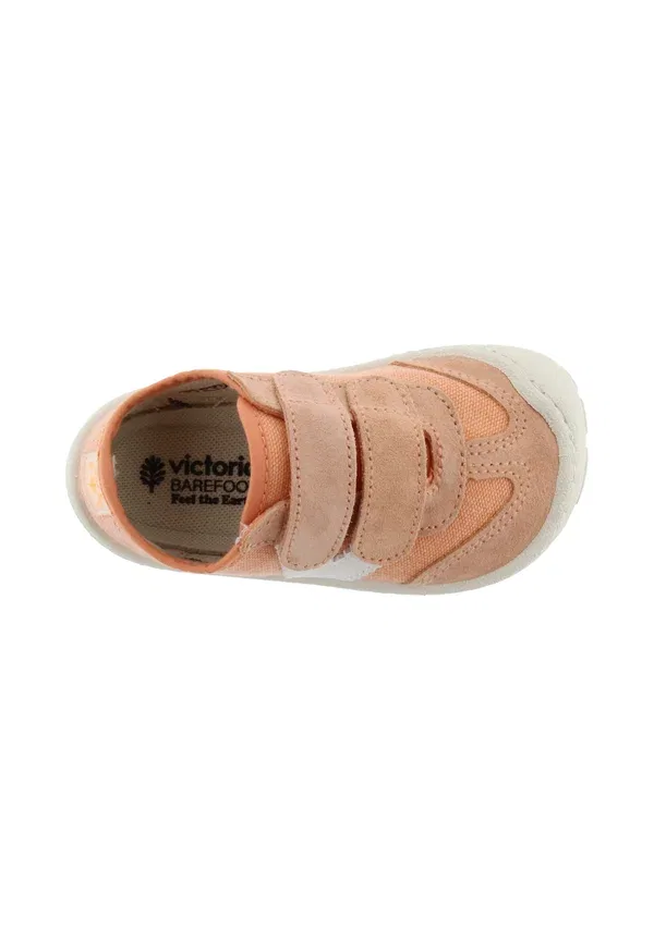 Ботинки на липучке Bosco barefoot low Victoria Shoes, Orange — фото 3